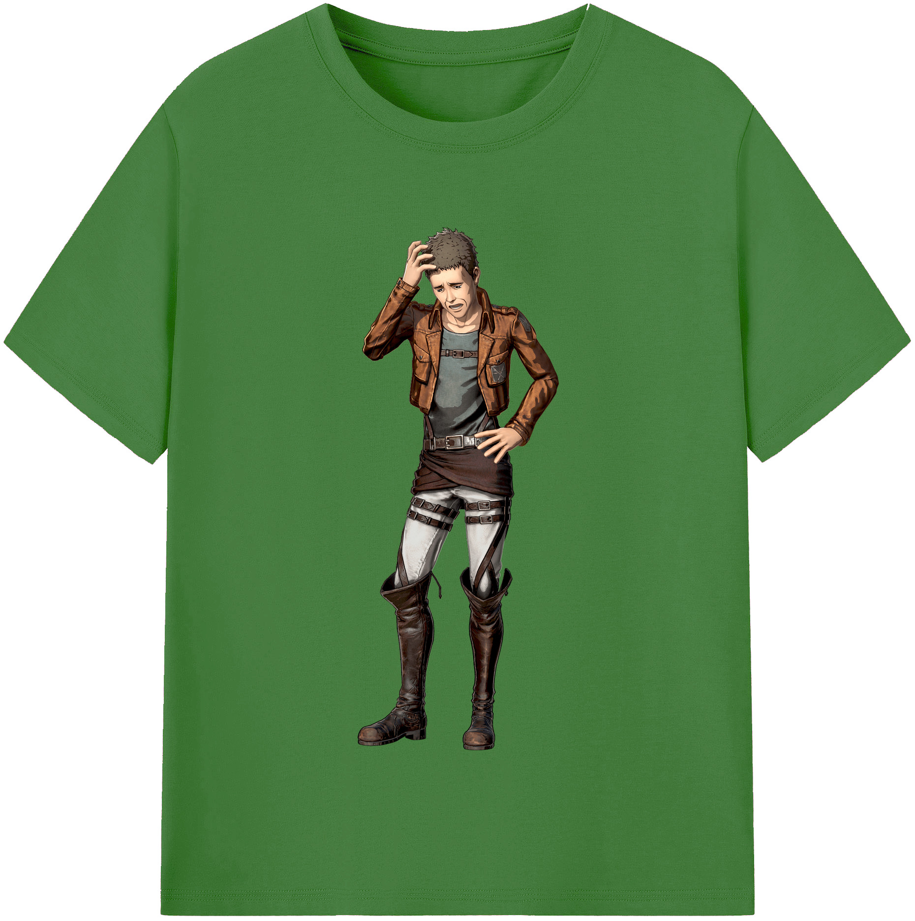 （画像用） 進撃の巨人 Attack on Titan レディースカジュアルプリントTシャツ（綿100％）